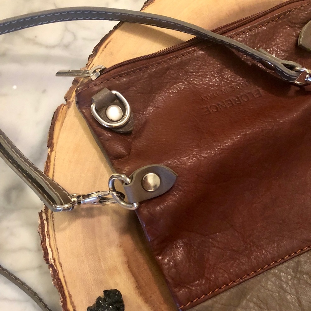 Genuine Italian Leather Satchel - Picture 6 of 8